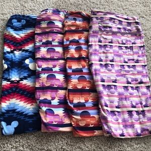LuLaRoe Disney Mickey & Minnie TC Leggings